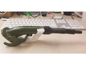 flexible jerry can spoutnozzle replacement bracket automotive gas tank 3d print model - Mito3D