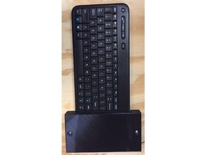 logitech k400r keyboard holder touchpad button relief computer 3d print model - Mito3D