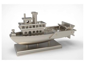 model vessel miniature toy toys games 3dmodel 3dmodeling 3d modeling printing art cute decoration display fun funny nice scale thing 3d print model - Mito3D
