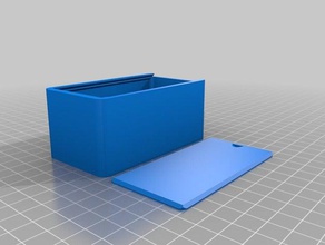 mon personnalisés ronde du couvercle de la boîte les conteneurs 3d print model - Mito3D