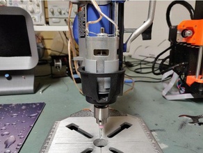 775 motor mount dremel workstation drill press diy pcb 3d print model - Mito3D