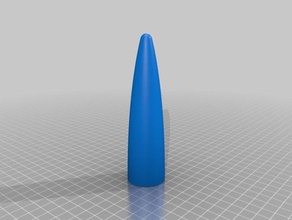 Modell Raketen Nase Kegel andere 3d print model - Mito3D