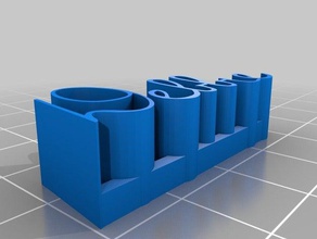 mi 3d personalizados nombre de la placa - debbie2 esculturas 3d print model - Mito3D