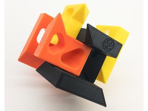 guides cube puzzle puzzles Puzzle en 3d burr imprimez toute simplicité fidget jouet 3d print model - Mito3D
