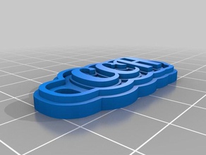 cch keychains customized 3d print model - Mito3D