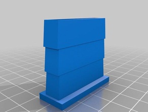 meu personalizados tubo retangular de ponta ferramentas 3d print model - Mito3D