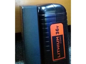 black decker de suporte bateria bl20362 diy 3d print model - Mito3D