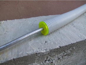 plug 32mm tubo de plástico 8 mm anel arame fio ao ar livre jardim relâmpago 3d print model - Mito3D