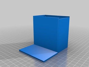 meine angepasste Einleitung parametrische Anpassung Container 3d print model - Mito3D