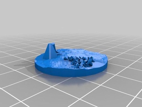tabanı moloz oyunlar 3d print model - Mito3D
