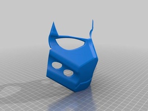 red hood inspired mask props batman masks helmet redhood 3d print model - Mito3D