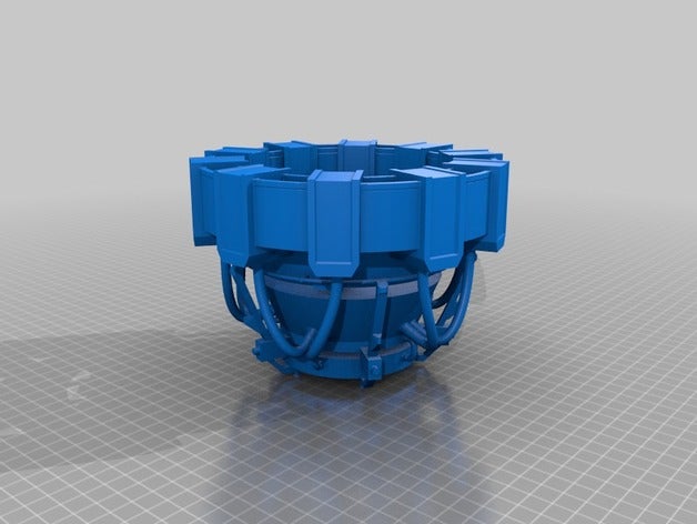 arc reactor ar-01 puntelli 3D print model - Mito3D