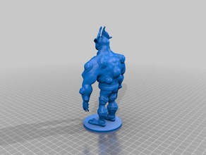 ben 10 eye guy sculptures 3d print model - Mito3D