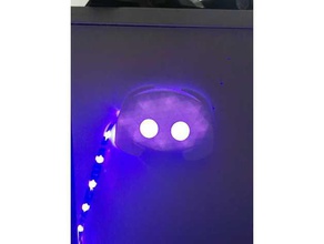 nifak logo LED işaretler logoları discordapp led şerit 3d print model - Mito3D