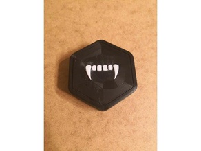 vampire dice box 3d printing dnd magnet 3d print model - Mito3D