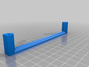 ikea domb&arings wardrobe handle replacement parts 3d print model - Mito3D