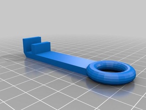 filament guide anet a8 3d printing 3d print model - Mito3D