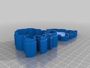 doofy céphalopodes de la boîte les conteneurs personnalisé 3d print model - Mito3D