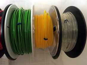 m-shaped filament clip 175 3 mm versions 3d printer accessories printing created freecad made 3d print model - Mito3D