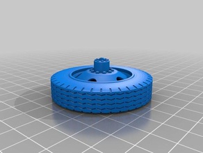 jeepers creepers truck wheels vehicles 3d print model - Mito3D