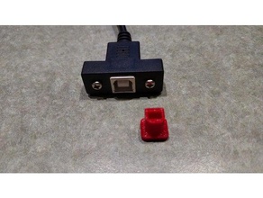 usb plug do tipo computador 3d print model - Mito3D