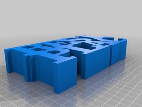 resiplac logo Skulpturen angepasst 3d print model - Mito3D