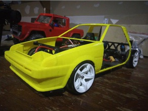ae86 trueno rc des véhicules corps voiture toyota 3d print model - Mito3D