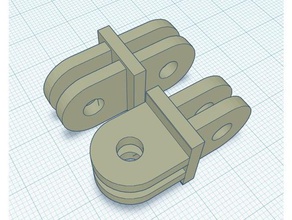 modular mounting system genderaxis-changer tools 3d print model - Mito3D