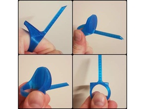 Bogenschießen-Ziel-Gesicht-pin sport im freien Pfeil Bogen Sportschützen 3d print model - Mito3D