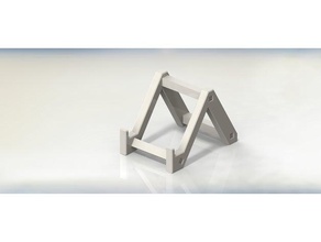 modular width phone stand mobile 3d print model - Mito3D