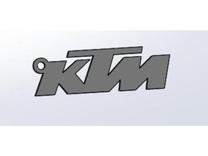 ktm Schlüsselanhänger 3d print model - Mito3D