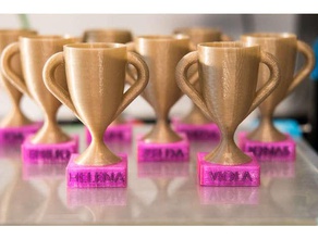trophy base toy game accessories award music nomination cup 3d print model - Mito3D