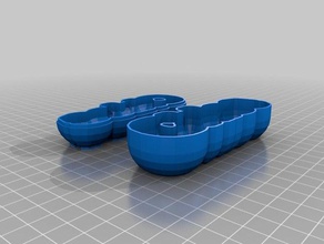 chloe box containers customized 3d print model - Mito3D