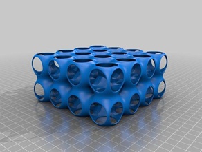 spherical lattice engineering architecture structure 3d print model - Mito3D