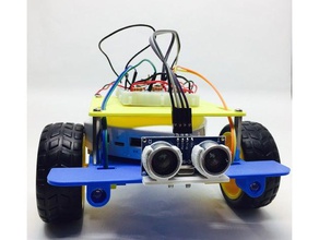arduino mini car ingegneria 3d print model - Mito3D