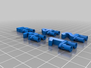 gopigo número de rótulos 3d impressão dexter indústrias gopigo3 3d print model - Mito3D