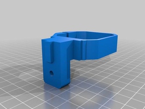 stepper mount 2020 rail flat print vertical 3d printer extruders 3d print model - Mito3D