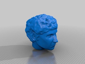 tom colin baker head toys games 3d print model - Mito3D