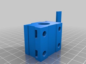scs8uu bucha blockoptical trava de combinação anet a8 3d a impressora partes 3d print model - Mito3D