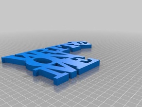 escreva-me esculturas personalizado 3d print model - Mito3D