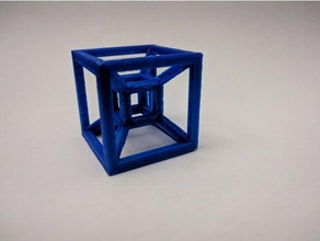 tesseract 3d l'impression 3d print model - Mito3D