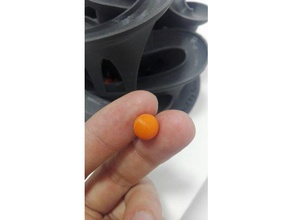 lourds mini ballon d'autres bolita futbolita creux écrou m3 pesado tuerca 3d print model - Mito3D