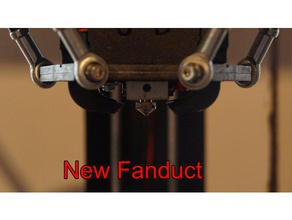 flsun qq fanduct 3d Drucker Teile rics 3d print model - Mito3D