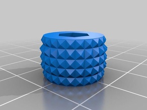 m4 pouce bouton bricolage 3d print model - Mito3D