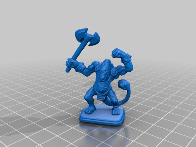 heroquest fimir - Spielzeug Spiele 3D print model - Mito3D