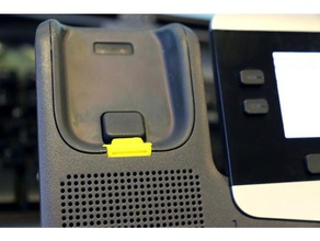 cisco 7821 telefon saklama sekmesi ofis ekipmanları yedek parça 3d print model - Mito3D
