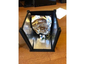 litophane de la lampe décor 3d print model - Mito3D