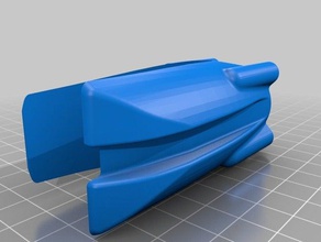 easy glider wing nacelle vehicles 3d print model - Mito3D