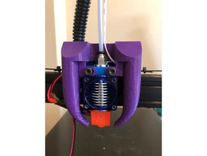 e3d goril fan kanalı yazıcı parçalar soğutma fanı tevo tarantula 3d print model - Mito3D