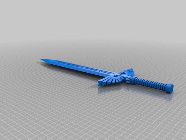 imperatoris accessoires de jeu space marine l'épée warhammer 40k armes 3D print model - Mito3D